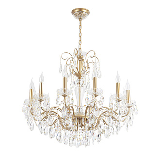 Люстра 88*76 см, 12*E14*60W Золото Crystal Lux MONTANA SP12