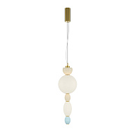 Подвесной светильник 20*380 см, LED 17W 3000K Maytoni Modern Adore MOD297PL-L17BS3K латунь