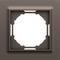 Donel A07 Wave мокко рамка 1-я, серия DB, DEW21153