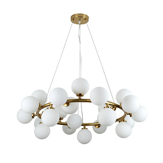 Подвесной светильник 80*30/110 см, 25*G9 MODESTYLE MS.6033.25 BS латунь