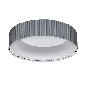 Потолочный светильник *46*13,5 см, LED 1*56W, 3000-4000-6500 К, Sonex Sharmel 7713/56L, белый/серый