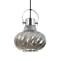 Подвесной светильник 22*22*104 см, Е 27 1x60W, Чёрный, Хром MODEMODERN MD.1189.220 SM