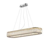 Люстра L1000 x W300 x H100 (1200), мм, 148W 3000-6000K, CHROME (Хром) NewRgy E76-L1000*W300*H100 CHROME