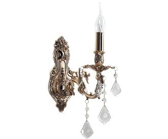Бра *11,5* см, 1*E14*60W, Lucia Tucci Barletta BARLETTA W122.1 coffe gold, золотой