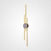 Бра GULL B H94 Brass 12*12*94 см, 3*LED*7W, 3000, 4000, 5000K, ImperiumLoft gull-b01, Чёрный