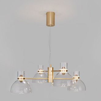 Подвесная люстра 68 см, 18W, 4000K, Eurosvet 204053 LED, латунь
