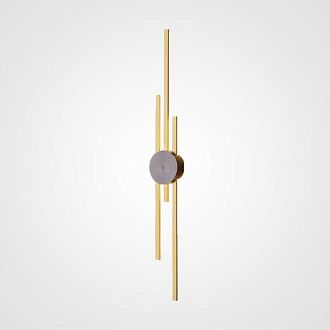 Бра GULL B H94 Brass 12*12*94 см, 3*LED*7W, 3000, 4000, 5000K, ImperiumLoft gull-b01, Чёрный