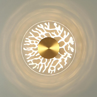 Бра 30*5 см, 9W, 3000K античная бронза Odeon Light Solaris 6627/9WL