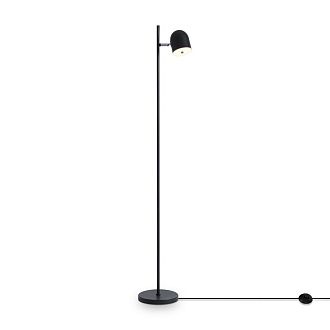 Торшер 22*28-147 см, LED*9W, 2700K, Freya Unique FR5279FL-L7B, Черный