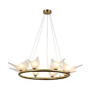 Люстра 93*93*120 см, 8*G9 Gerhort G31213/8BRS WT, Бронза