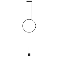 Торшер 360 см, 27W, 3000K, Odeon Light Teo 7022/27FL, черный