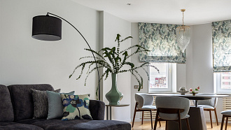 Торшер Maytoni Nevada Z328-FL-01-B, высота 210 см, черный