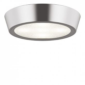 Светильник 15*15*2 см, серебро, 3000K теплый свет Lightstar 214992 10W, IP65