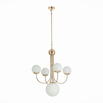 Люстра подвесная 60 см, ST LUCE AVELLINO SL1504.203.05 Французское золото