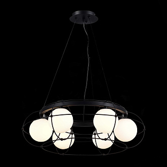 Люстра подвесная 61 см, ST LUCE BEATA SL1189.403.06 Черный
