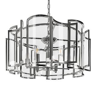 Подвесной светильник 63 см, Loft IT Reflection 10433/6, никель