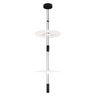 Подвесной светильник 432 см, 18W, 3000K, Loft IT Flamingo 10598A, черный