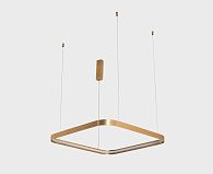 Подвесная люстра 60 см, 32W, 3000K, Italline IT013-6031 gold 3000K, золото