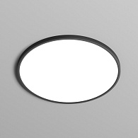 Накладной светильник *60*2,5 см, LED * 50W, 3000-6500К, Denkirs Thin DK6524-BK, черный