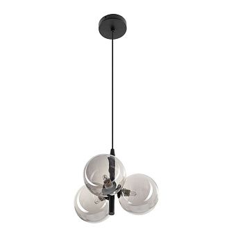 Светильник 29 см, Citilux ORTON CL202211, черный-дымчатый
