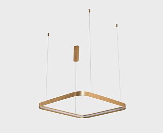 Подвесная люстра 60 см, 32W, 3000K, Italline IT013-6031 gold 3000K, золото