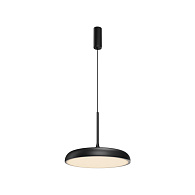 Подвесной светильник 40*40*347 см, LED, 26W, 3000К, Maytoni Gerhard MOD189PL-L18B3K1 черный