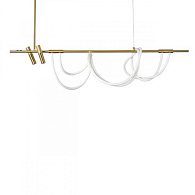 Люстра 150 см, 1*LED 47W 4000K медный Arte Lamp Klimt A2850SP-45PB