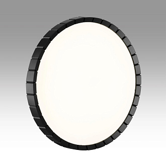 Cветильник 48,6*5,9 см, LED 70W, 3000-6000 К, IP43, белый/черный, пластик Sonex Atabi Black, 7649/EL