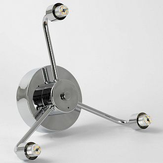 Люстра потолочная 36*17 см, 3*LED*4W 3900K Lussole Aqua LSP-7170 хром