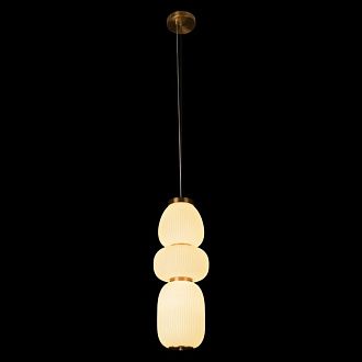Подвесной светильник *23*-62,5 см, 1*LED*30W, 4000K, LOFT IT Duff 10422/C, бронзовый
