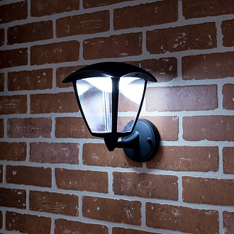 Уличный настенный светодиодный светильник Citilux CLU04W1, LED 7W, 3000K, черный
