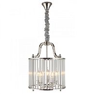 Подвесная люстра 41*75-150 см, 5*E14, 40W, Aployt JOANNA APL.726.06.05, хром