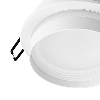 Светильник встраиваемый 10*2,5 см, GX53 Citilux Hardy CL002D10 белый, вр 9 см