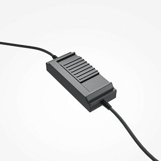 Торшер с диммером 45*45*162 см, LED*36W, 3000K, Maytoni Crochet MOD369FL-L36B3K, черный