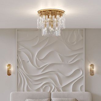 Светильник 55*55*45 см, 13*E14*40W, Eurosvet Claire 60170, золото, a069015