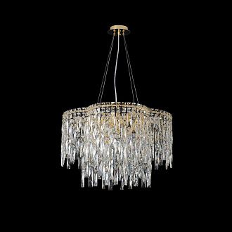 Люстра *60*29-151,5 см, 12*E14*40W, Crystal Lux Abril ABRIL SP12 GOLD, Золото