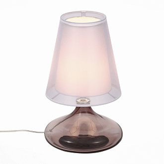 Прикроватная лампа 24 см, ST LUCE AMPOLLA SL974.604.01 Хром, Розовый