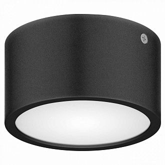 Уличный светодиодный светильник Lightstar Zolla 380174, черный, диаметр 11см