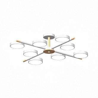 Потолочный cветильник LED4U L3209-860 WH