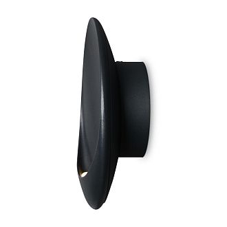 Бра 20*20*6,8 см, LED, 5W, 3000К, Freya Clam FR6188WL-L5B черный