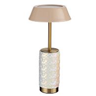 Настольная лампа 32 см, 8W, 3000K, Odeon Light 5454/8TLA, бронза
