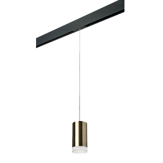 Комплект со светильником Rullo для трека PRO 6*141,6 см, 1*GU10*7W, Черный Lightstar Rullo PRORP43130