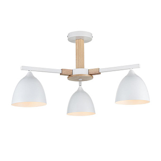 Люстра потолочная 65*35 см, 3*E27 Lumion COLANGE 8095/3C белый