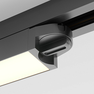Трековый светильник 40 см, 12W, 3000K, Maytoni TR000-1-12W3K-B, черный