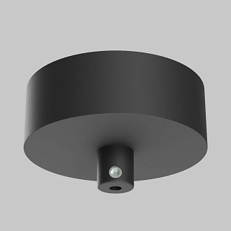 Накладная потолочная чаша для подвесных шинопроводов  *6*-3,4 см, Maytoni Technical Accessories for tracks Arity TRA233SCB-B, Черный