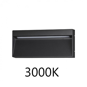 Подсветка для лестниц 20 см, 5W, 3000K, ODEON LIGHT VITTY 6649/5WL3, черный