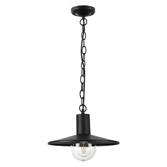 Уличный подвесной светильник Odeon Light Furcadia 4833/1, диаметр 30 см, черный