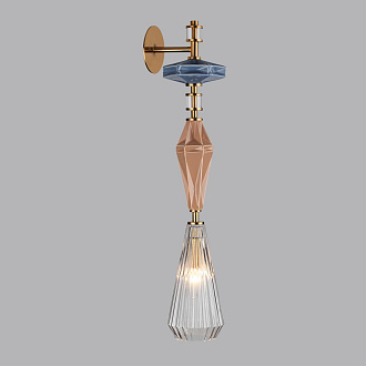 Бра 1*E14*1*40W Odeon Light Terra 5414/1WB, античная бронза