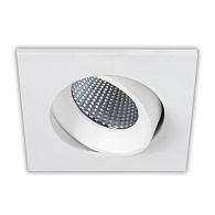 Встраиваемый светильник 9 см, 7W, 3500К, Citilux Альфа CLD001KNW0, белый, вр 8 см