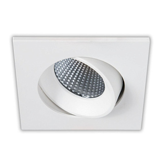 Встраиваемый светильник 9 см, 7W, 3500К, Citilux Альфа CLD001KNW0, белый, вр 8 см